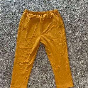 One 5 One Yellow Dress Pants